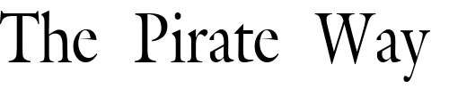 Font : Galant-Condensed-Normal 2 Custom Text : The Pirate Way Test your own text here Click to download or to view this font on a tshirt that can be custom printed in Bali